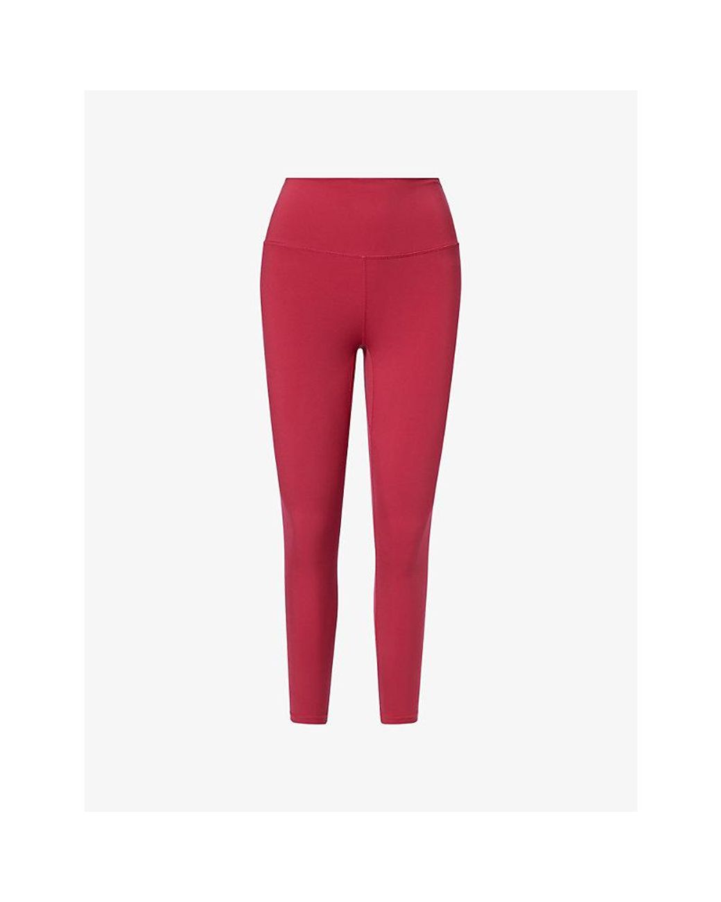 Varley Red Freesoft High-Rise Workout Leggings