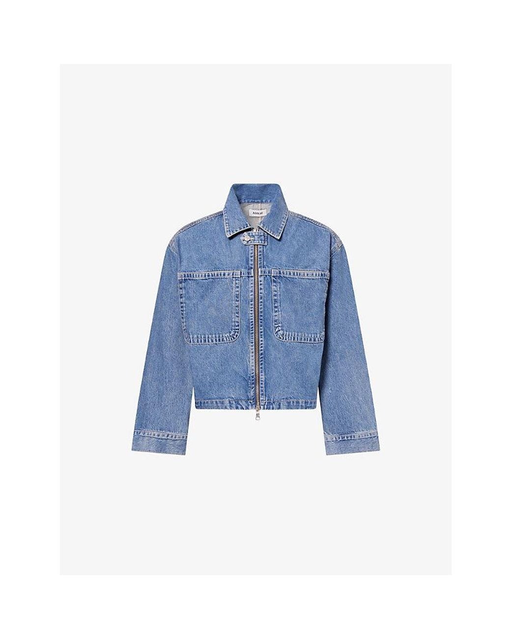 Agolde Blue Croydon Denim Jacket for men