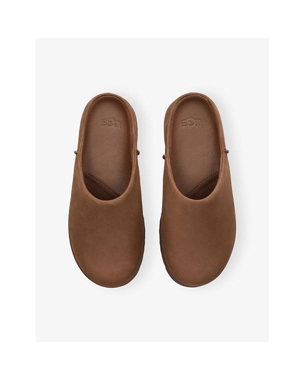 Ugg Brown Otzo Suede Clogs