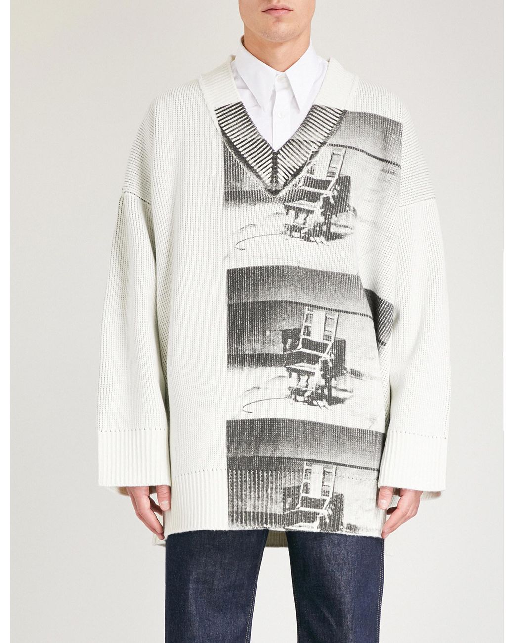 calvin klein andy warhol jumper