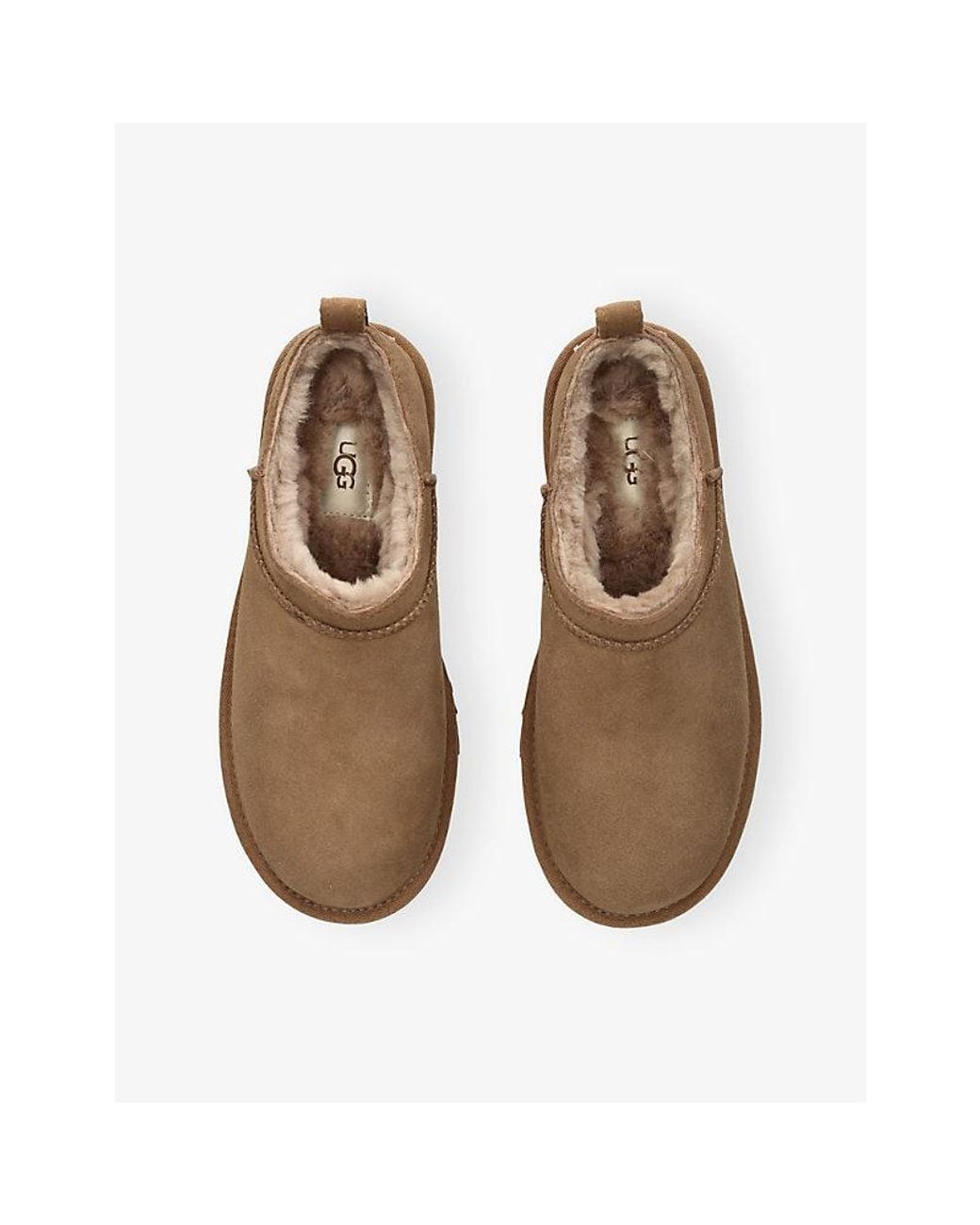 Ugg Brown Classic Micro Suede Boots