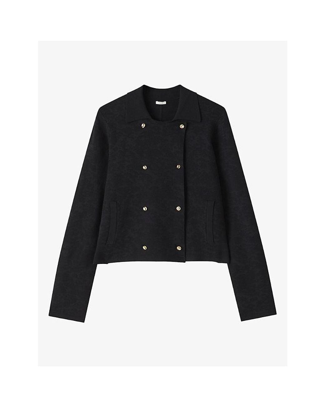 Joseph Black Pilar Jacquard Milano Woven Jacket
