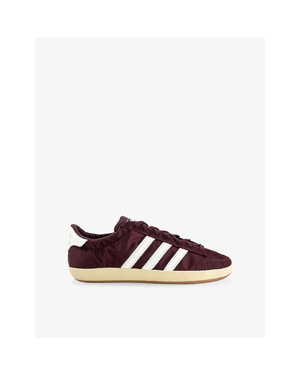Adidas Brown Jabbar Lo Satin Trainers