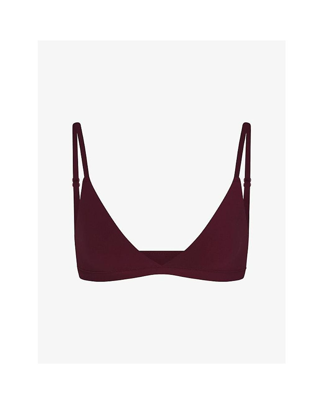 Skims Purple Fits Everybody Triangle Bralette