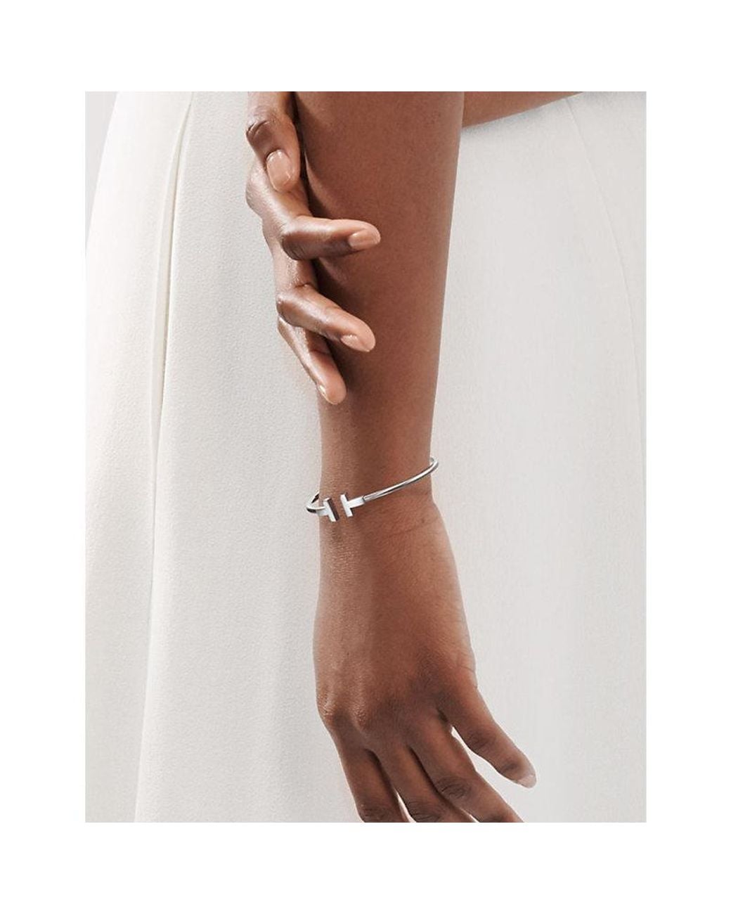Tiffany & Co White Tiffany T 18Ct- Bracelet