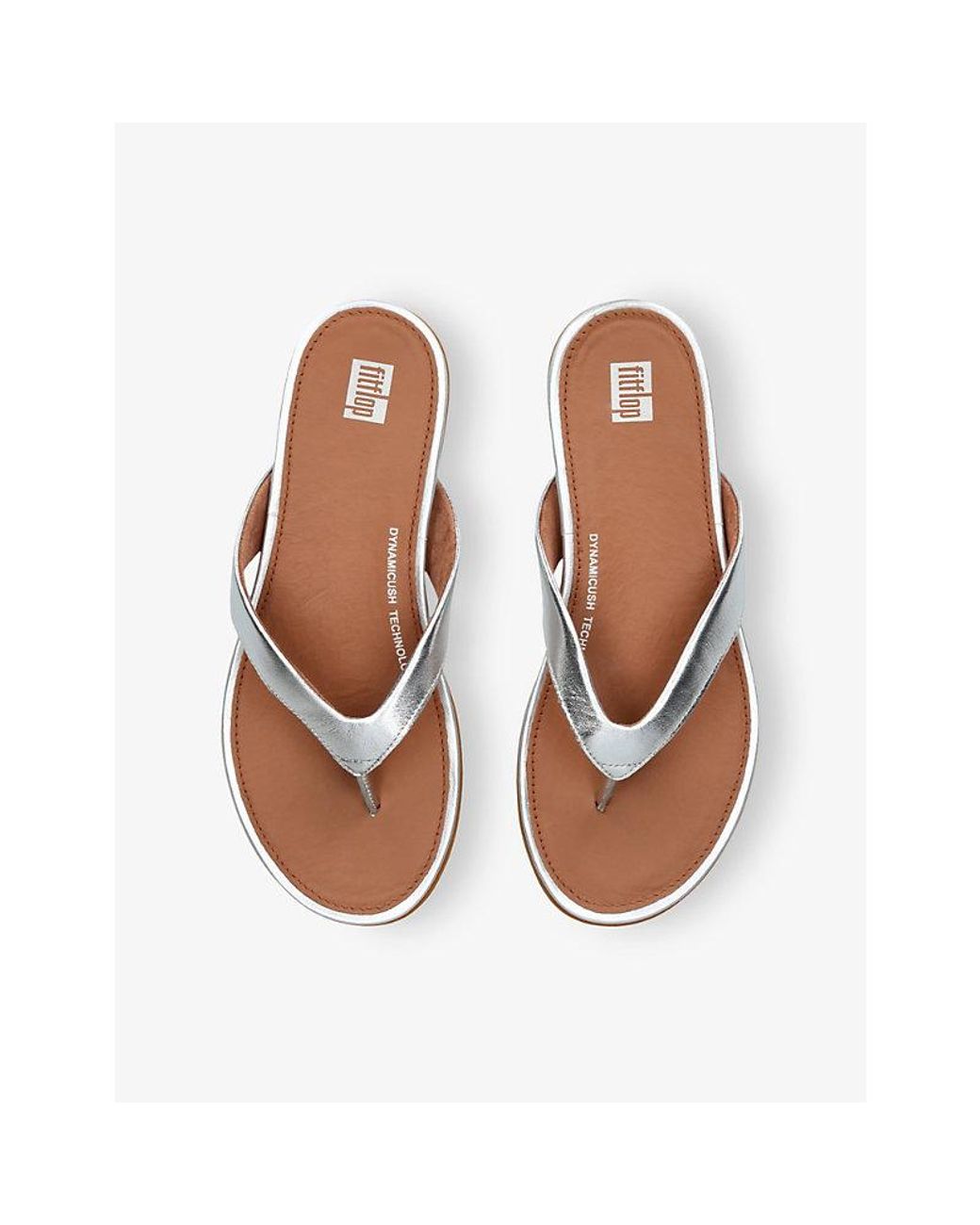 Fitflop White Gracie Leather Sandals