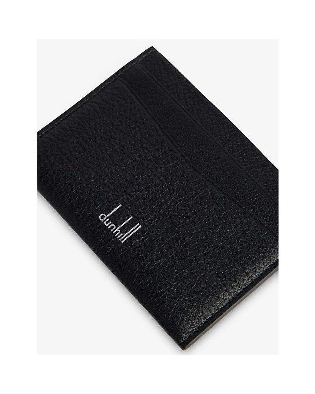 Dunhill Black Duke Fine Leather Business Card Case for men