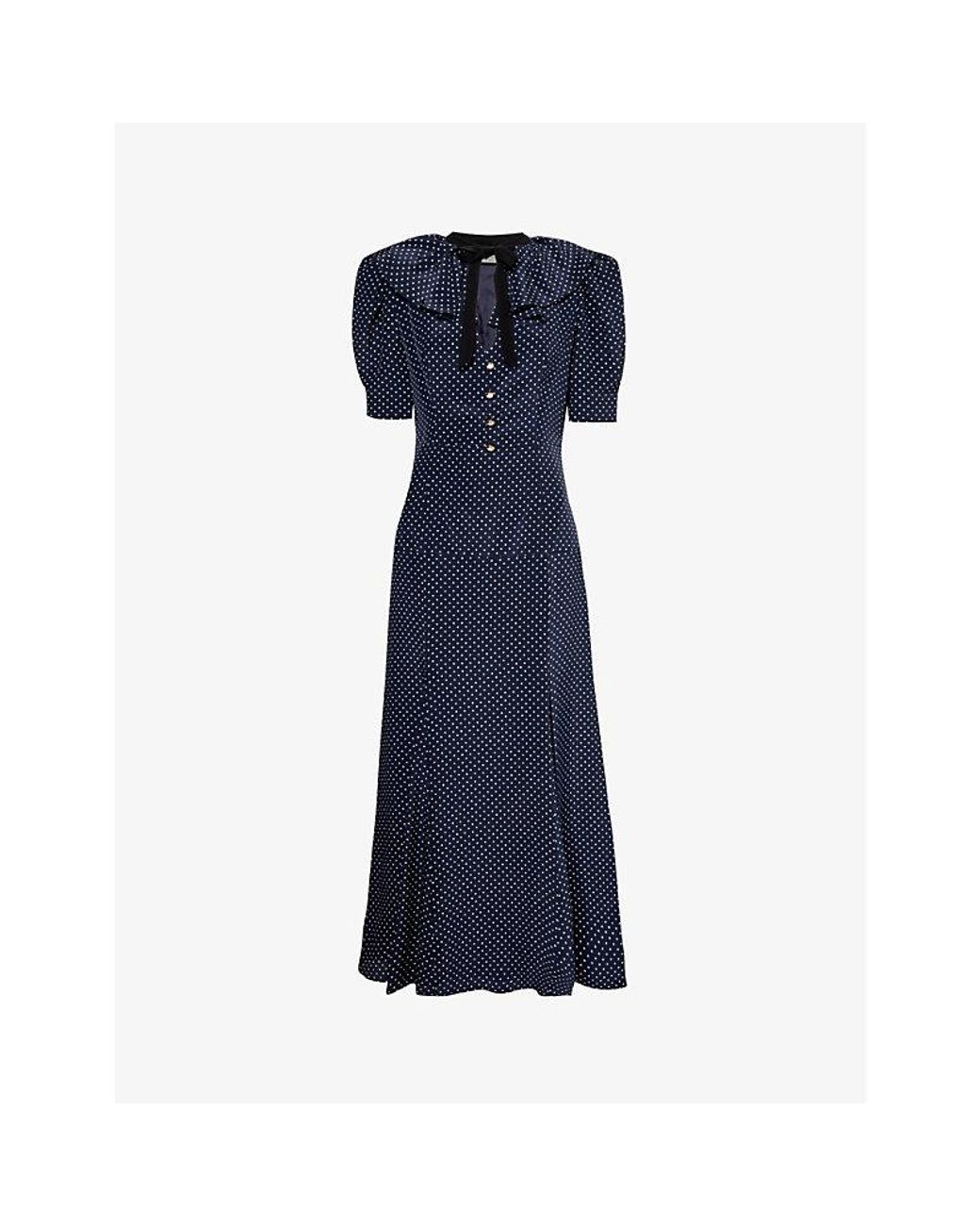chinese dress ladies Alessandra Rich Silk & Lace Collar Mini Dress  Mercy Vintage