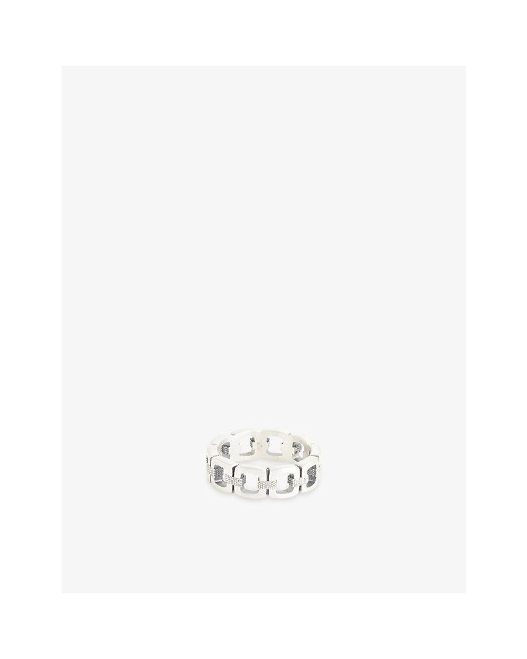Serge Denimes White Bond Sterling- Ring for men