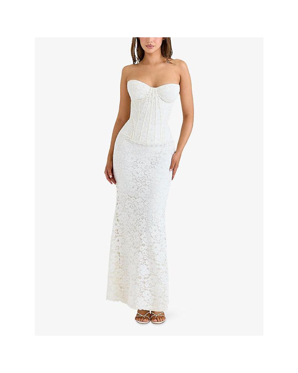 chinese dress ladies Solaine Corset Maxi
