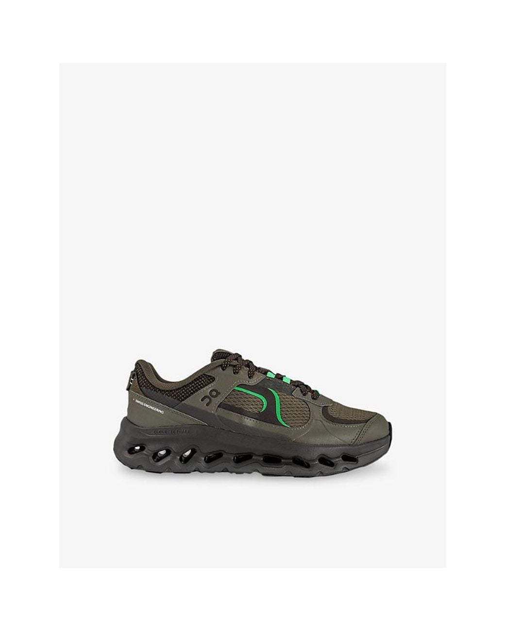 On Shoes Green Cloudtilt Arc Woven Trainers for men