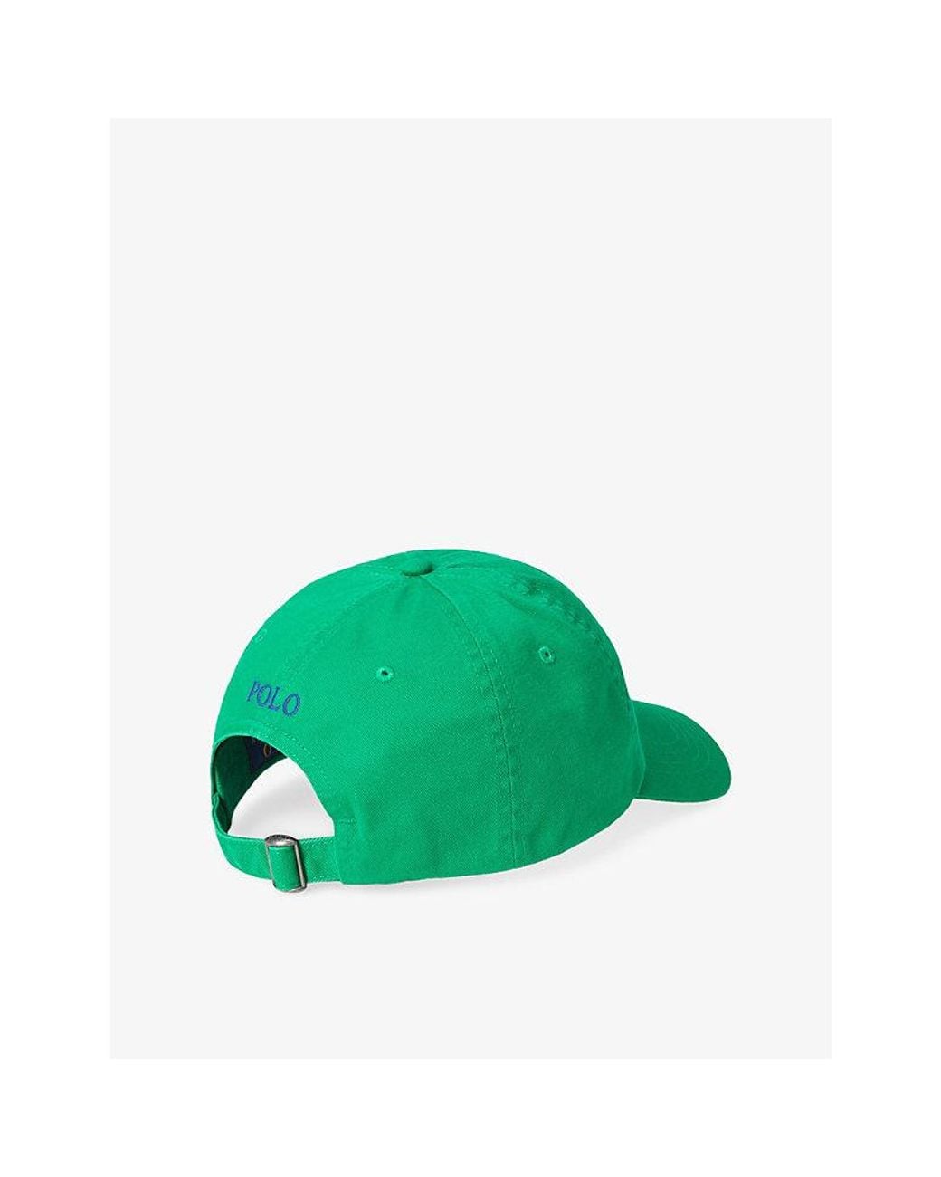 Polo Ralph Lauren Green The Iconic Logo-Embroidered Cotton Baseball Cap