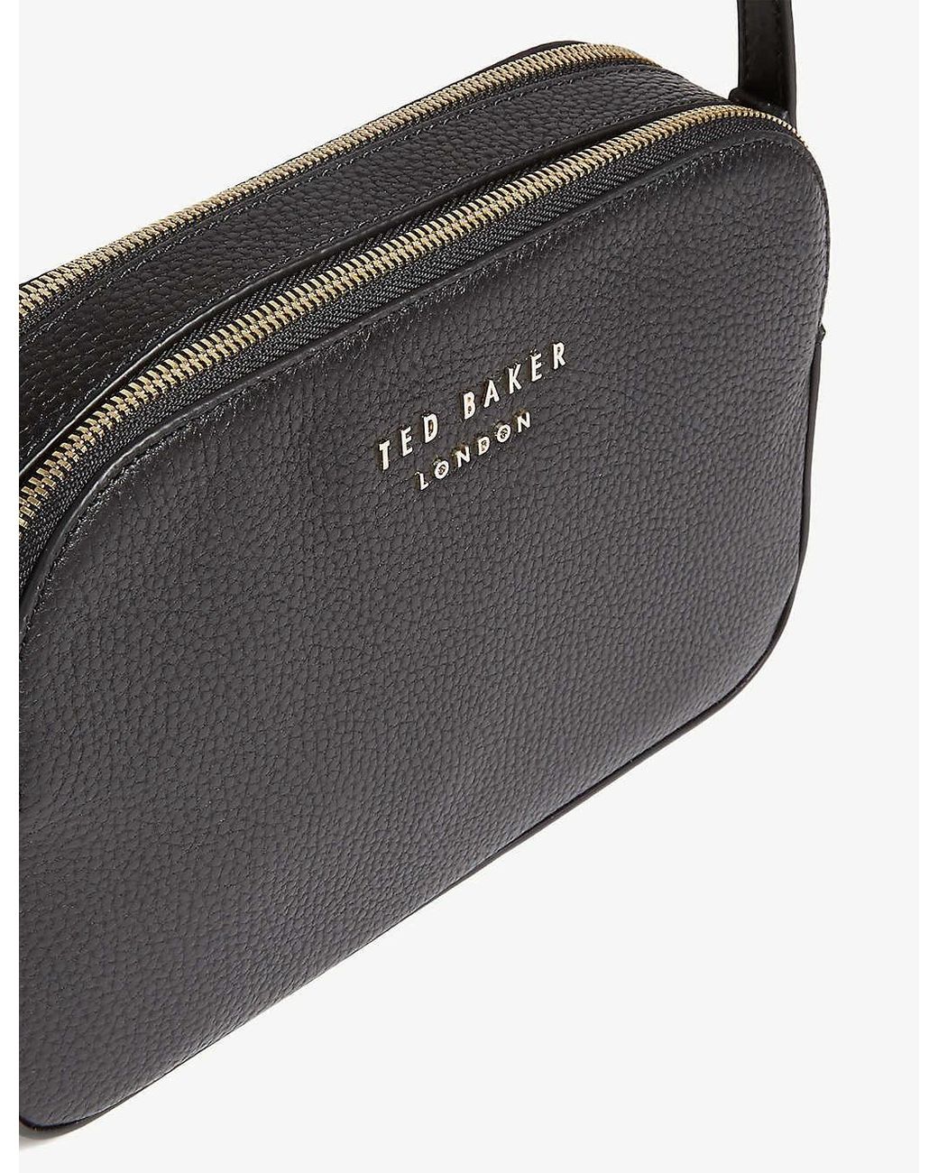 ted baker black camera bag