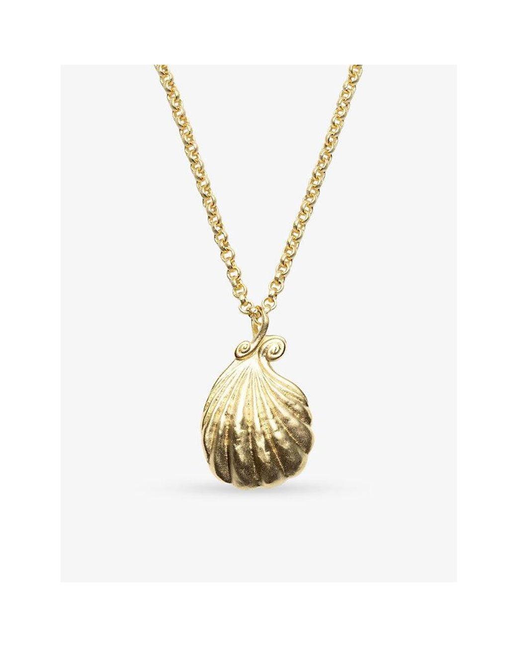 La Maison Du Couturier Metallic With Love Darling Paloma 14Ct-Plated Necklace