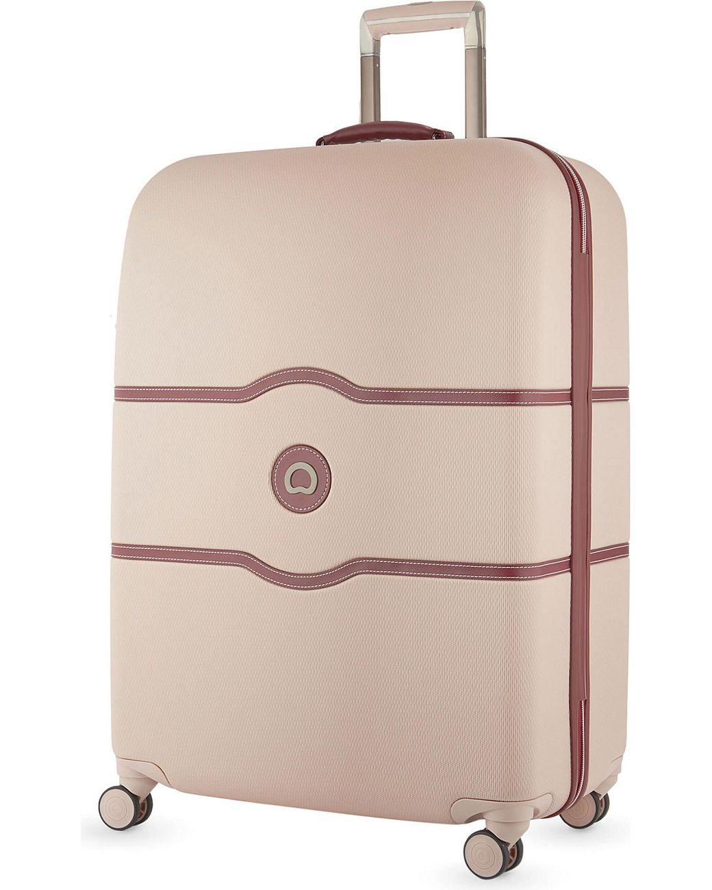 Delsey Châtelet Hard + Four-wheel Suitcase 77cm in Pink | Lyst