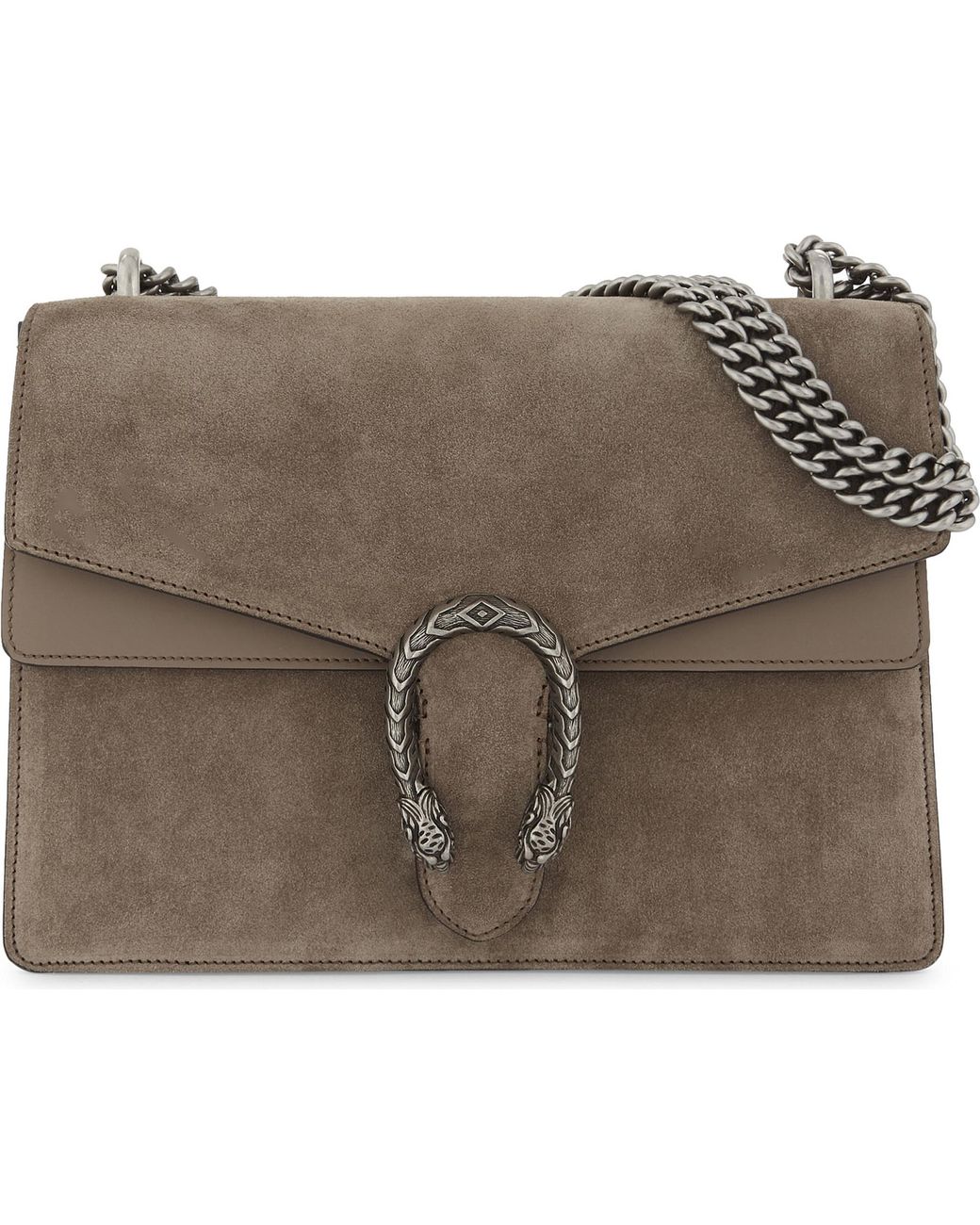 Gucci Dionysus Medium Suede Shoulder Bag in Green | Lyst