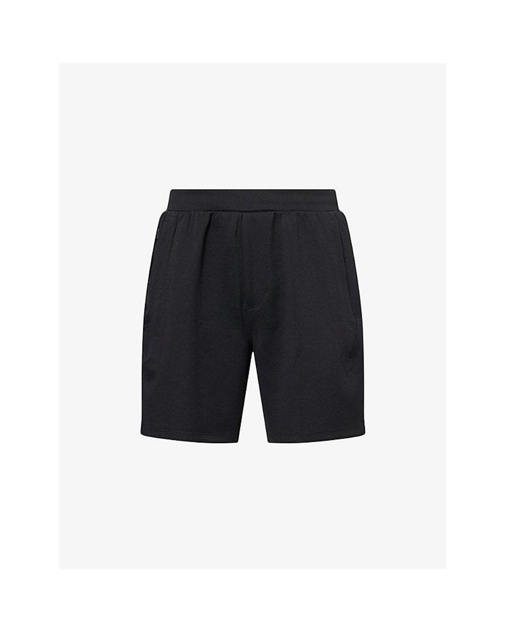lululemon athletica Black Pace Breaker 7' Mid-Rise Stretch-Woven Shorts for men