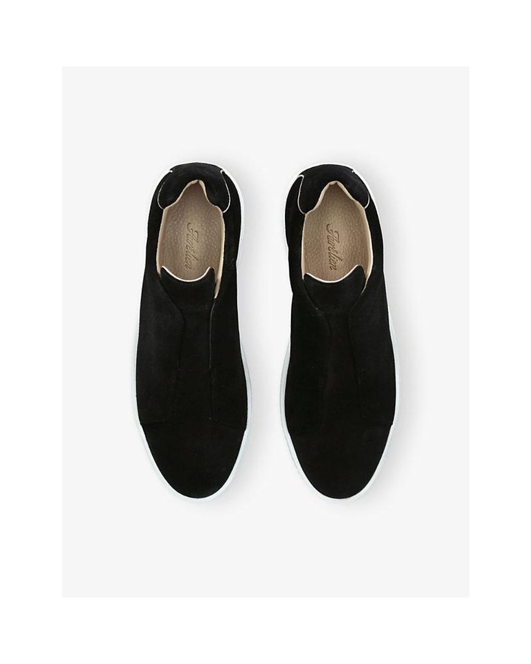 Aurélien Black Aur3 Suede Trainers for men