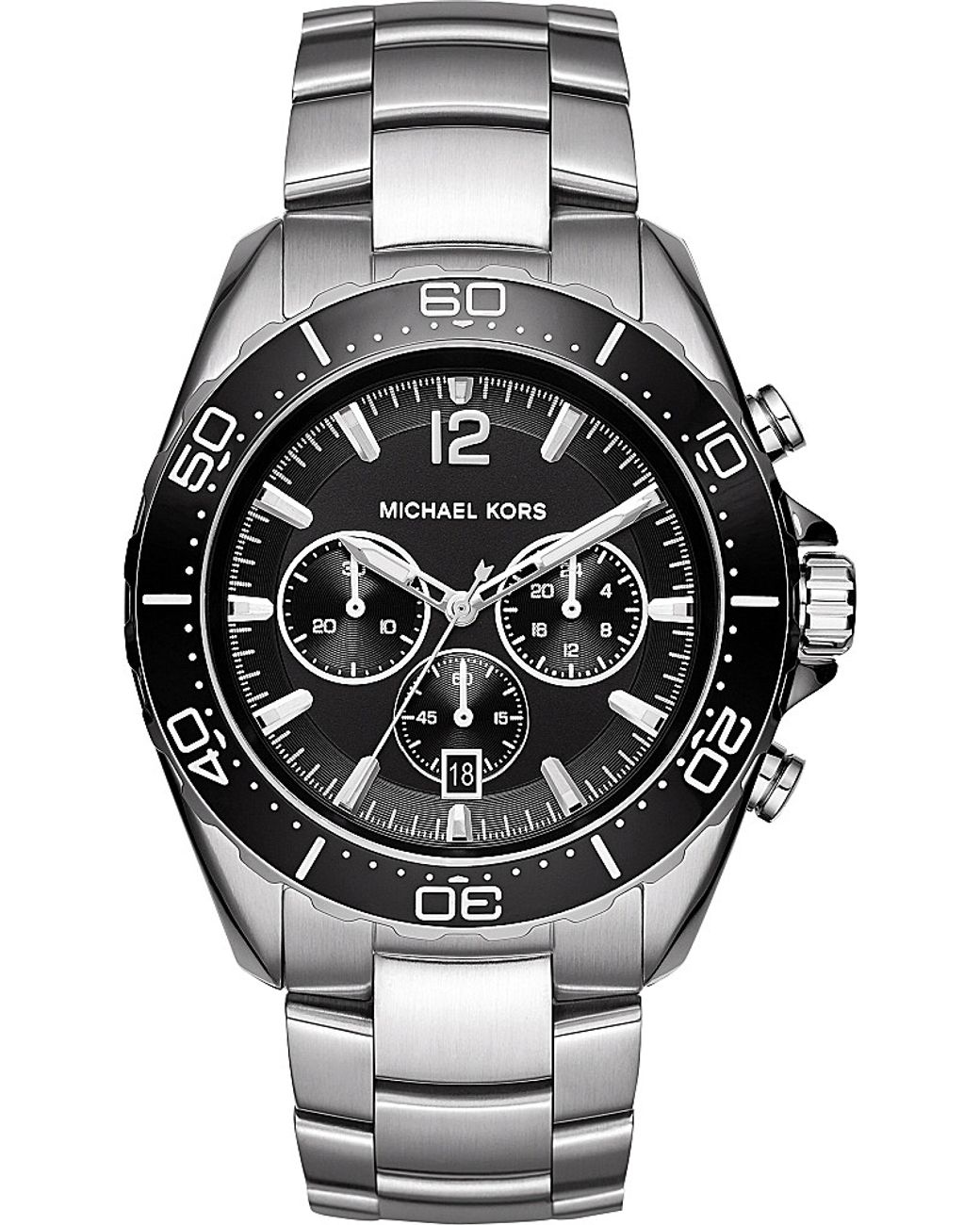 Michael Kors Mk8423 Windward Stainless Steel Chronograph Watch for Men |  Lyst | Quarzuhren