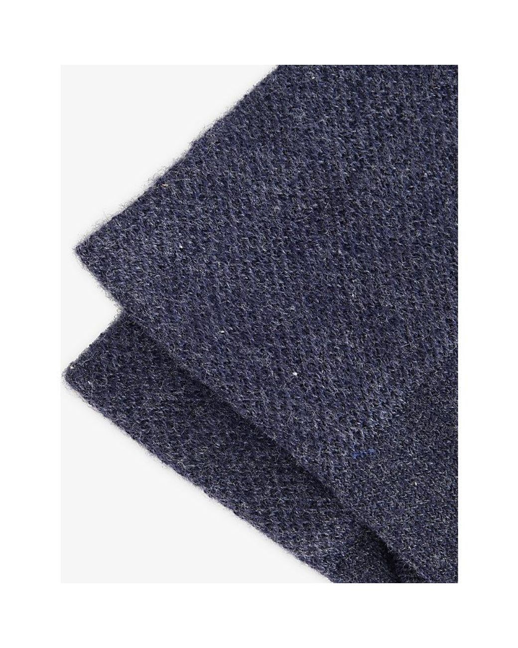 Falke Blue Sensitive London Stretch-Cotton-Blend Socks