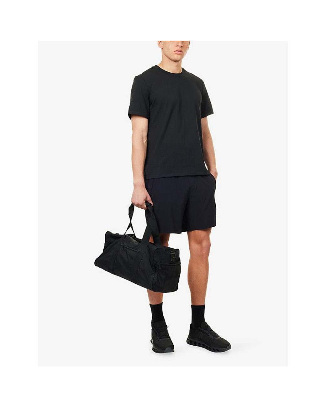 lululemon athletica Blue Soft Jersey Short-Sleeve Stretch-Jersey T-Shirt for men