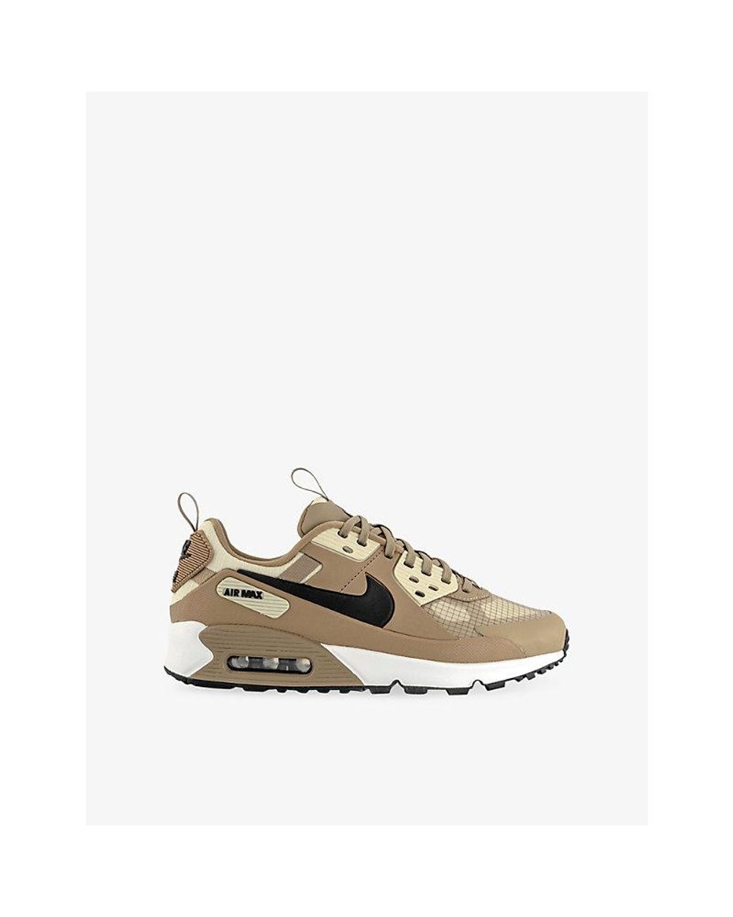 Nike Natural Air Max 90 Drift Leather And Mesh Trainers for men