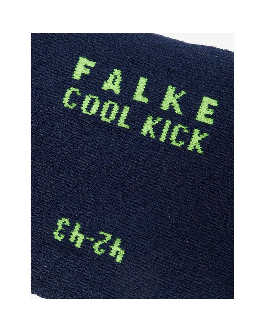 Falke Blue Cool Kick Stretch-Woven Socks for men