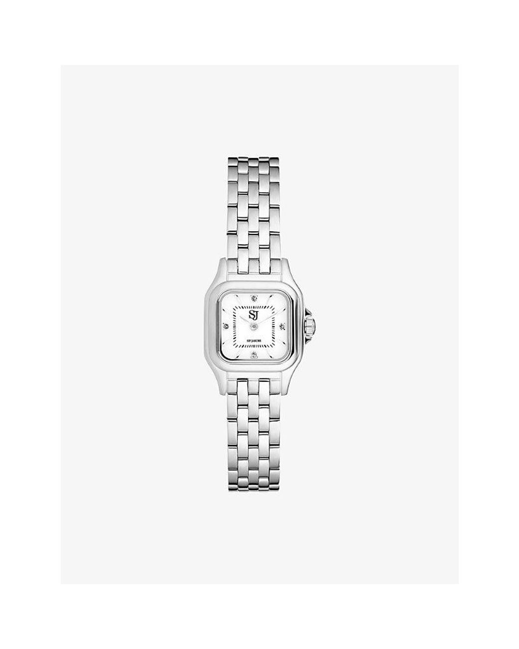 Sif Jakobs White Fiorella Stainless-Steel Watch