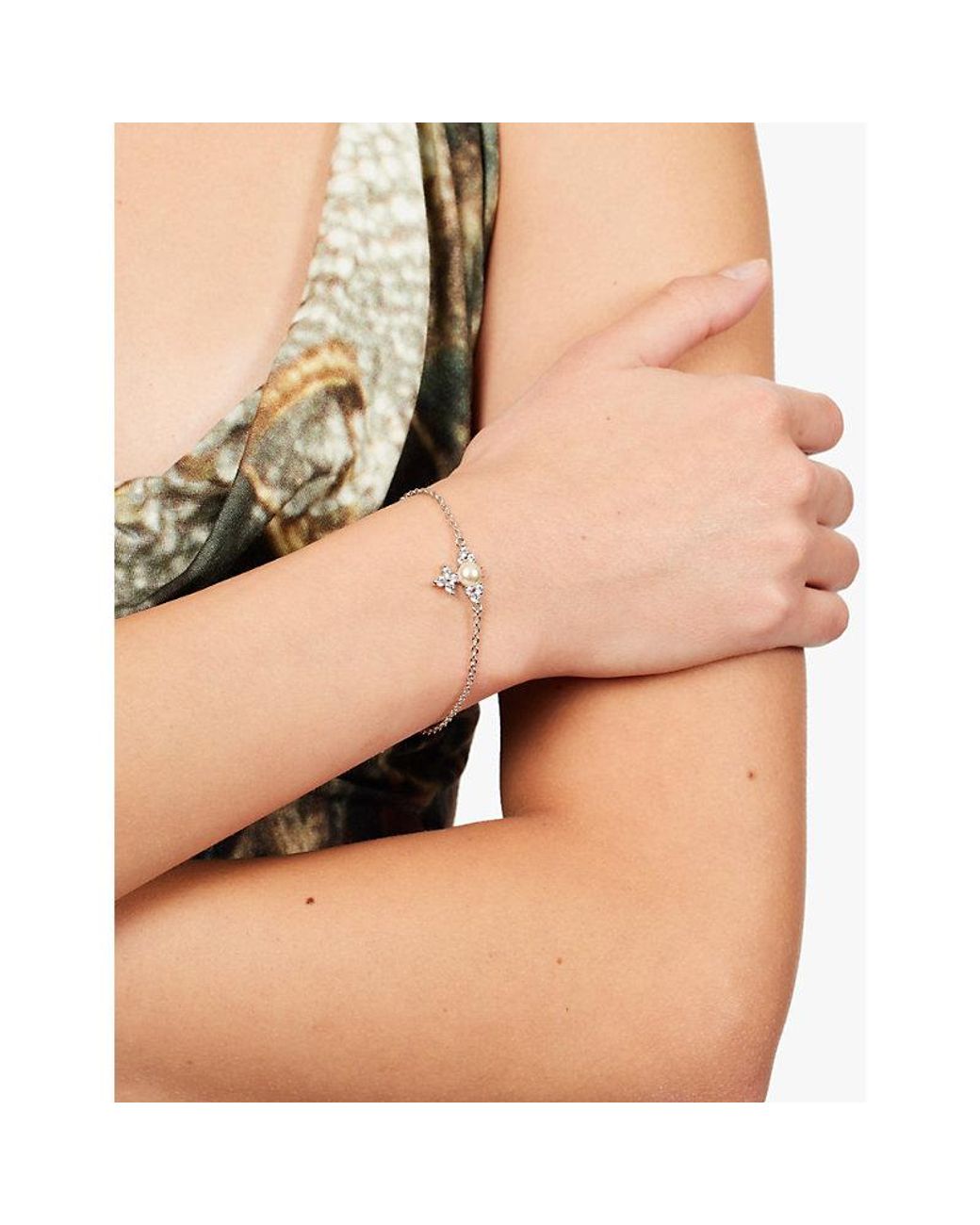 【送料&関税込】Vivienne Westwood Bracciale feodora Vivienne Westwood Feodora Bracelet | Silver | FARFETCH