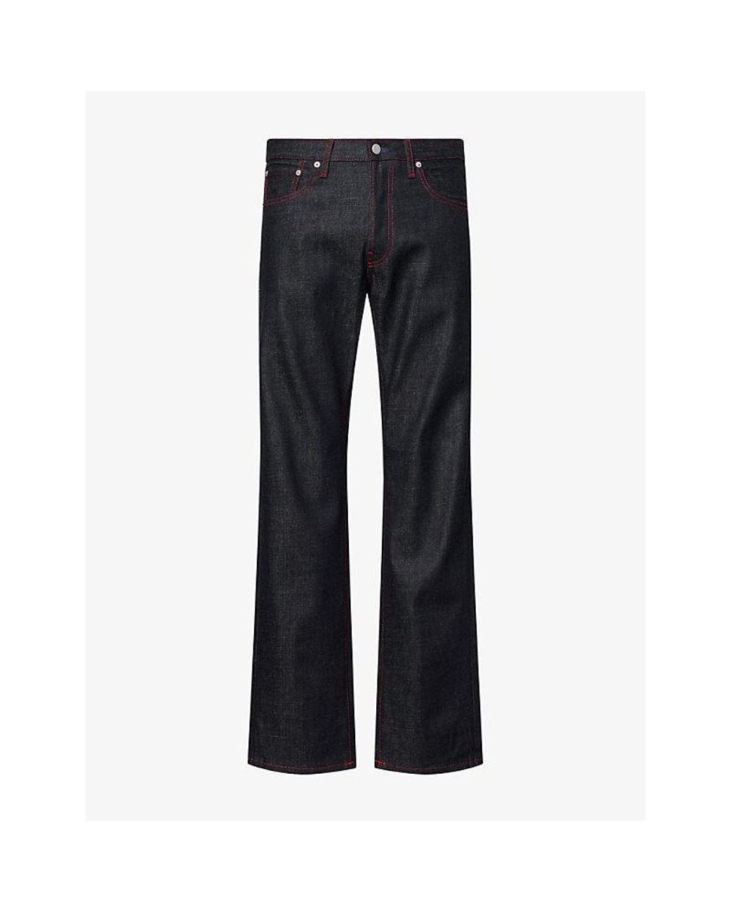 Acne Blue 1996M Action Re-Edition Straight-Leg Denim Jeans for men