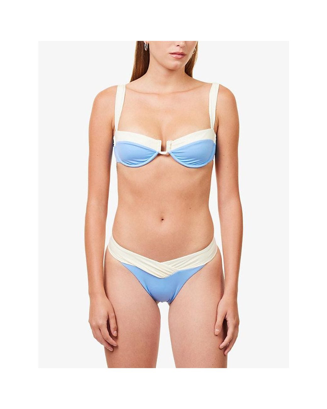 Cheap Monday Blue Cala Roja Bikini Top