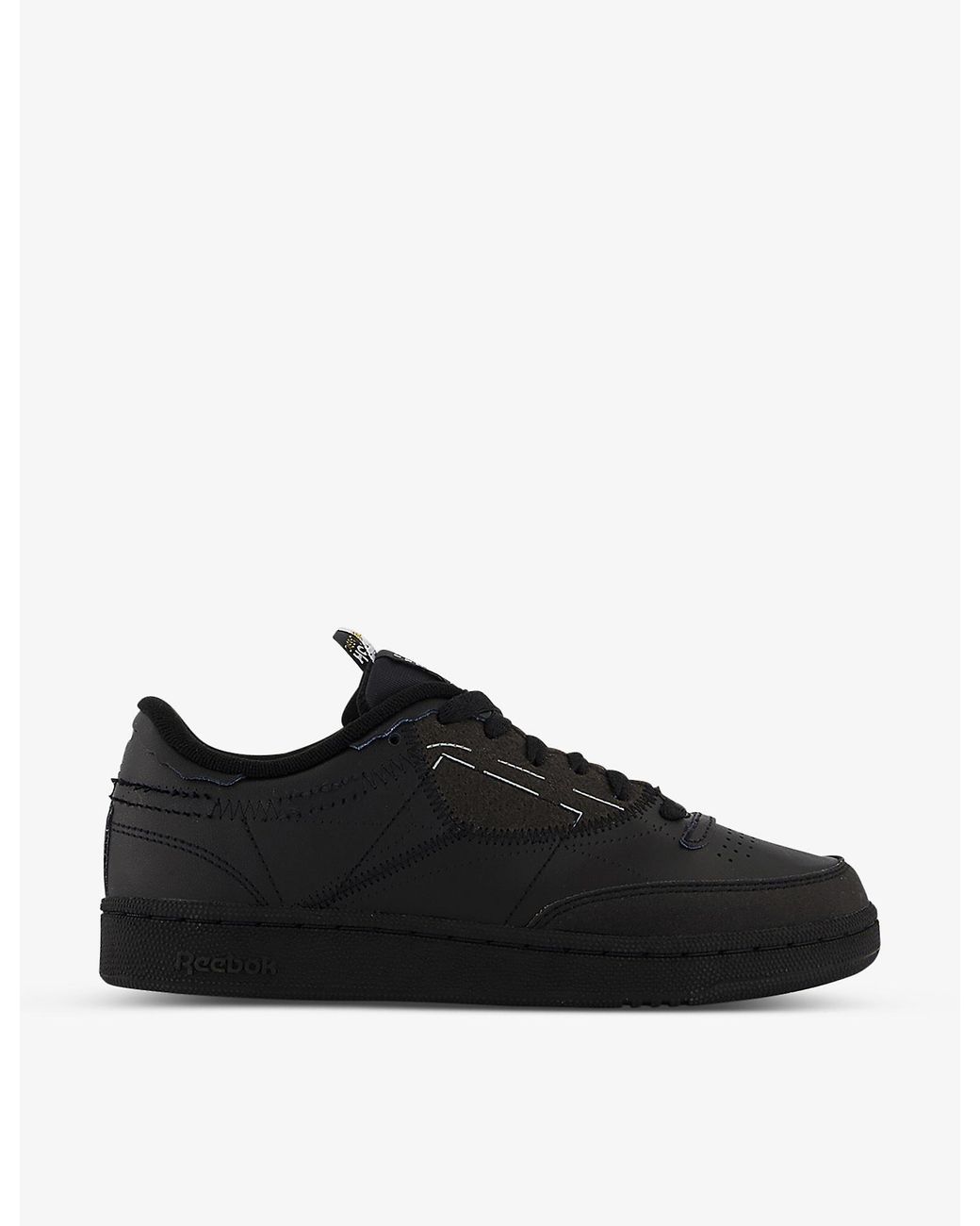 schuld Wiskundig lade adidas Originals Reebok X Maison Margiela Project 0 Club C Leather Low-top  Trainers in Black for Men | Lyst