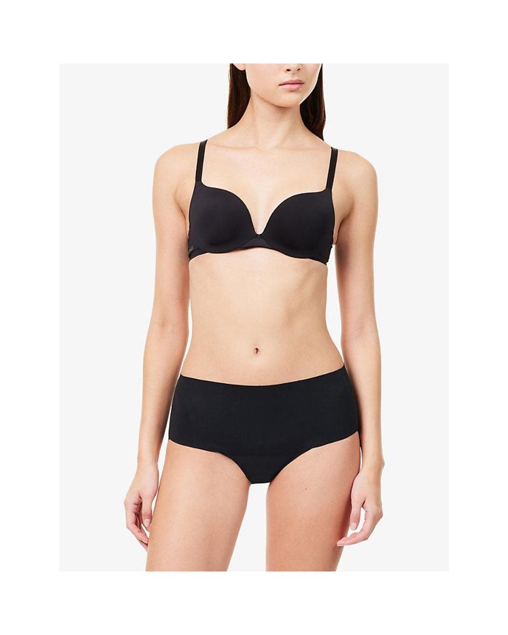 Spanx Black Supersmooth Undie-Tectable Briefs