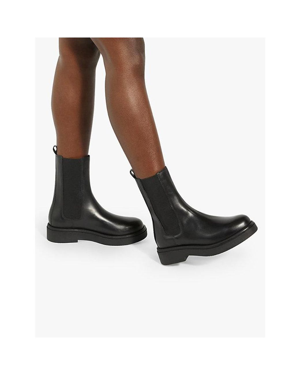 Dune primo flatform chelsea boots sales