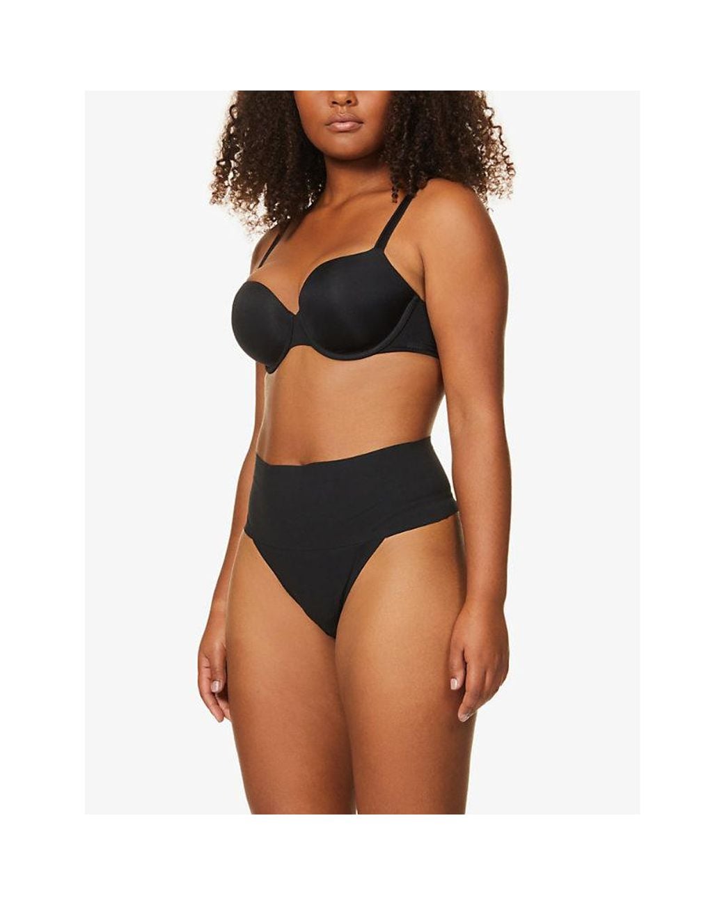 Spanx Blue Supersmooth Undie-Tectable Thong