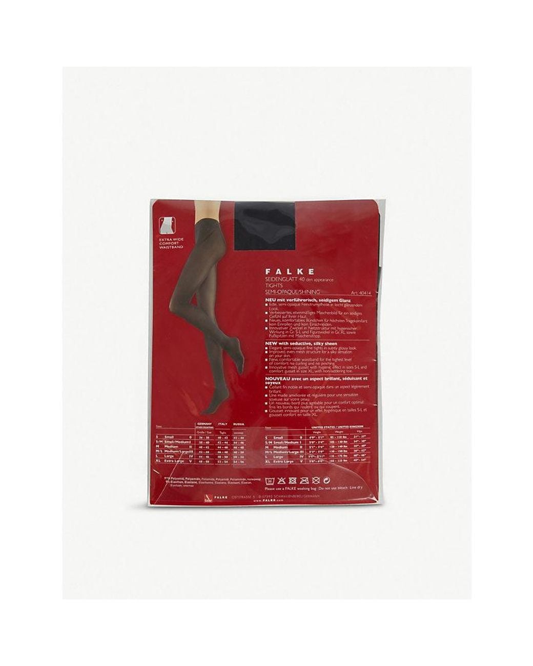 Falke Black Seidenglatt 40 Tights