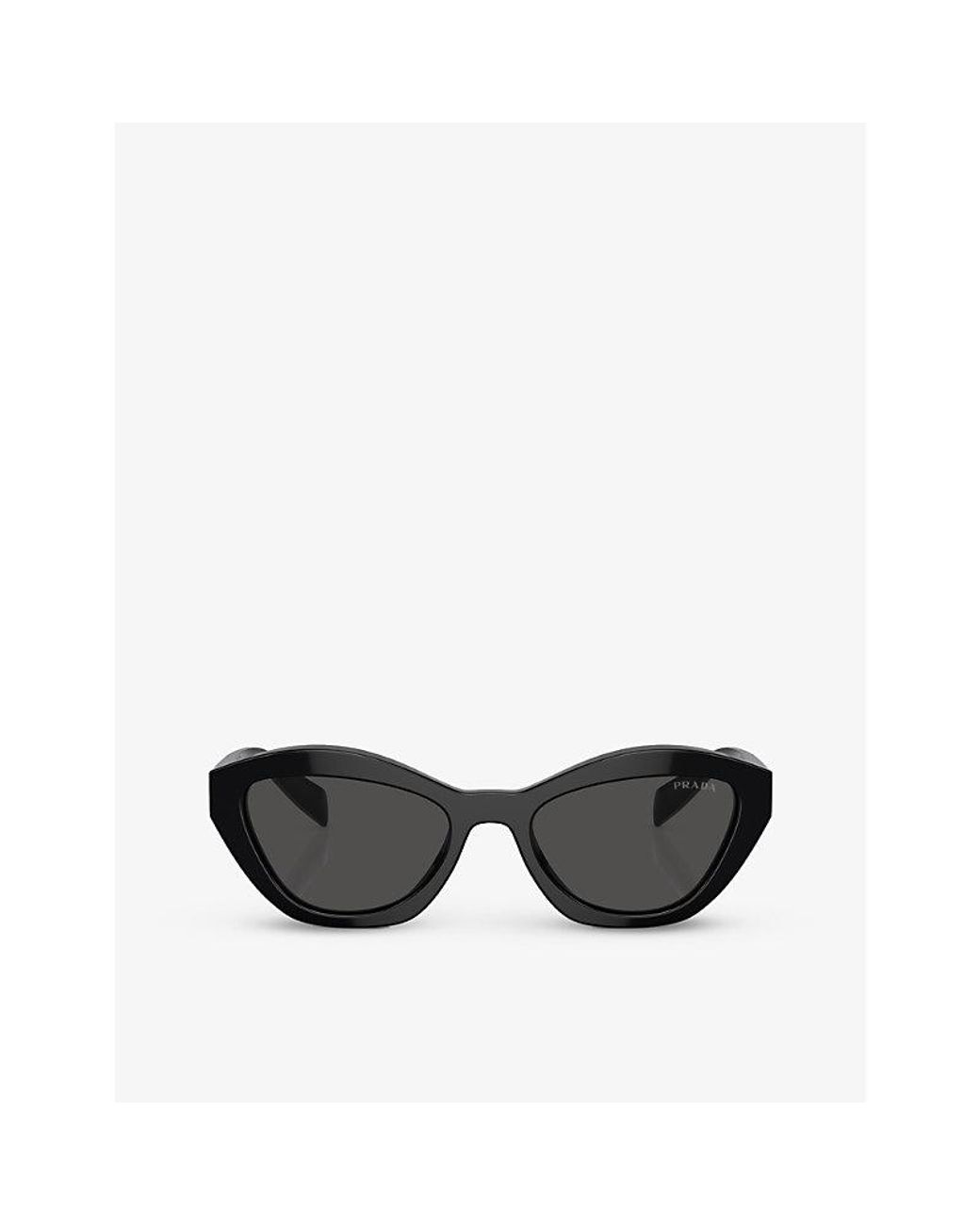 サングラス PRADA EYEWEAR ACETATE SUNGLASSES PRADA EYEWEAR Rectangular-frame acetate sunglasses | NET-A