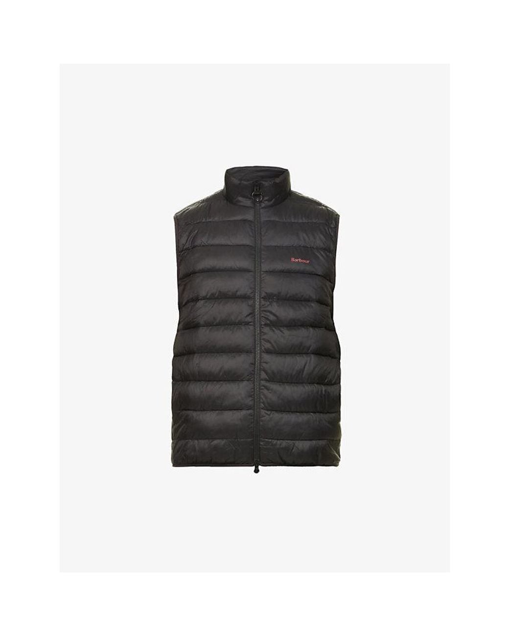 Barbour Black Bretby Quilted Shell Gilet for men