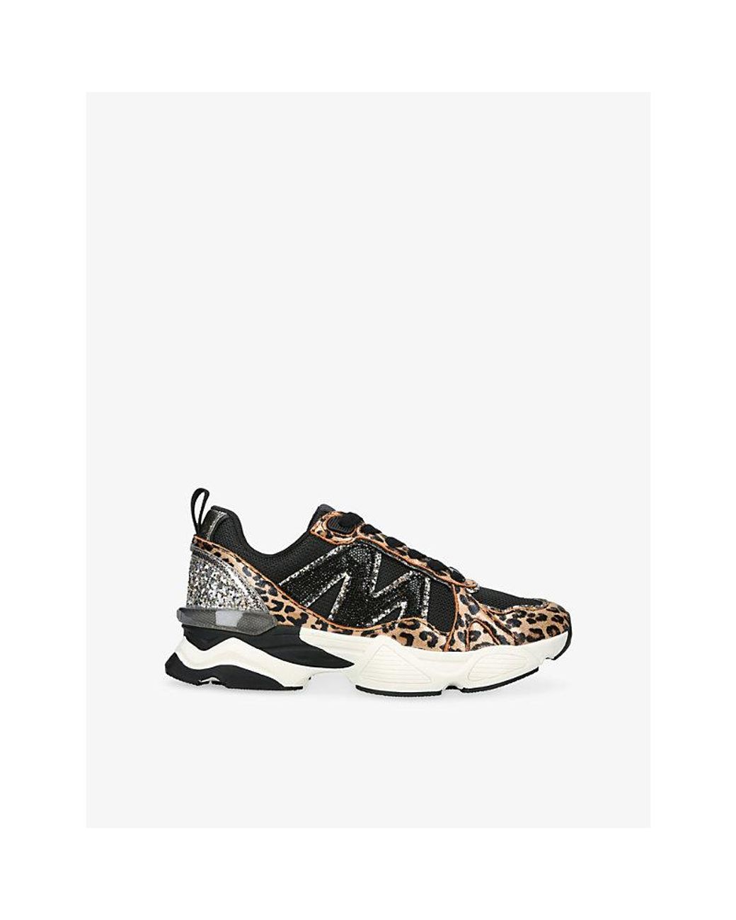 Steve Madden Black Sedgwick Woven Trainers