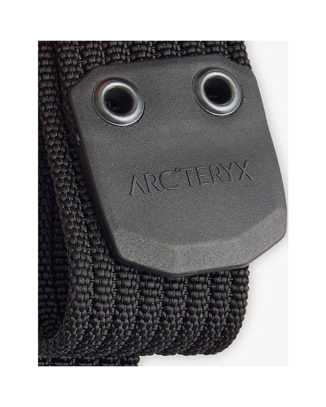Arc'teryx Black Conveyor Webbing Belt for men