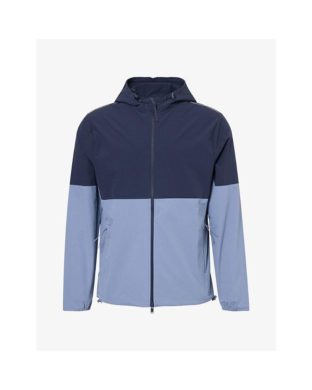 Arne Blue Active Tech Woven Windbreaker for men