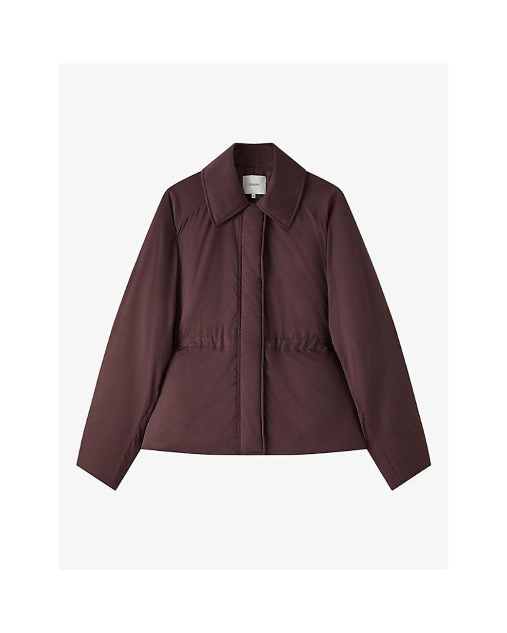 Joseph Purple Luca Padded Shell Jacket