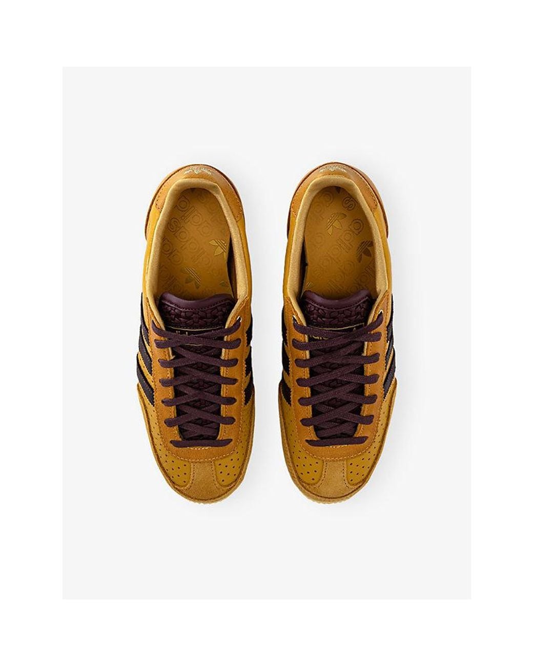 Adidas Yellow Japan Suede Trainers