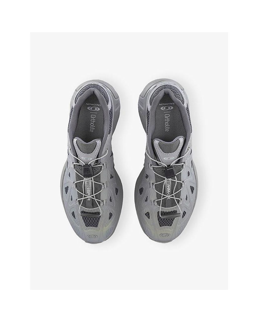 Salomon Gray Xt-Whisper Void Woven Trainers