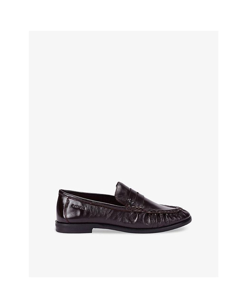 Carvela Kurt Geiger Black Barletta Leather Loafers