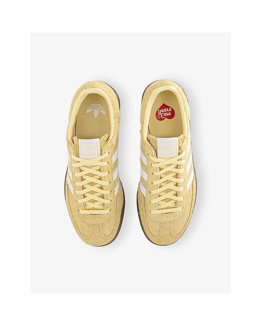 Adidas Yellow Handball Spezial Suede Trainers