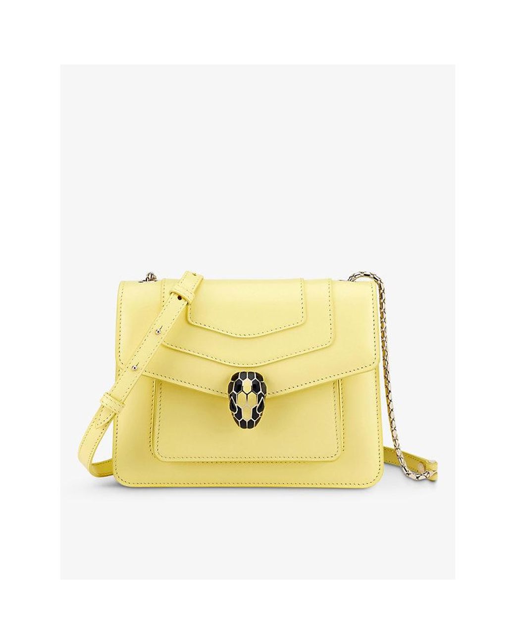 BVLGARI Serpenti Forever Mini Bag in Yellow