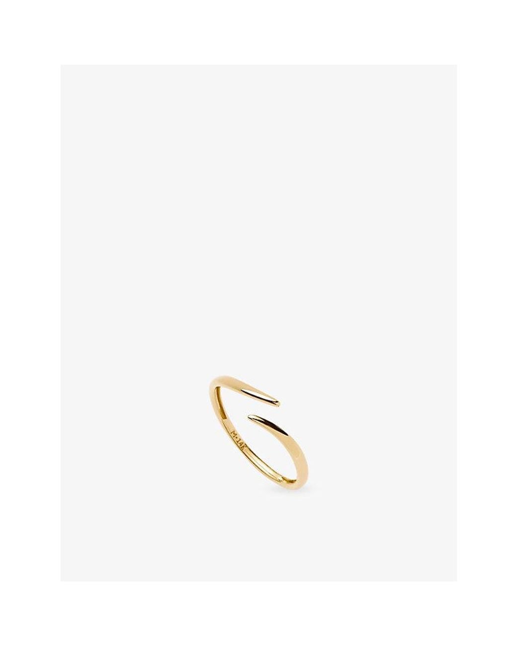 Missoma Metallic Open Claw 9Ct Ring