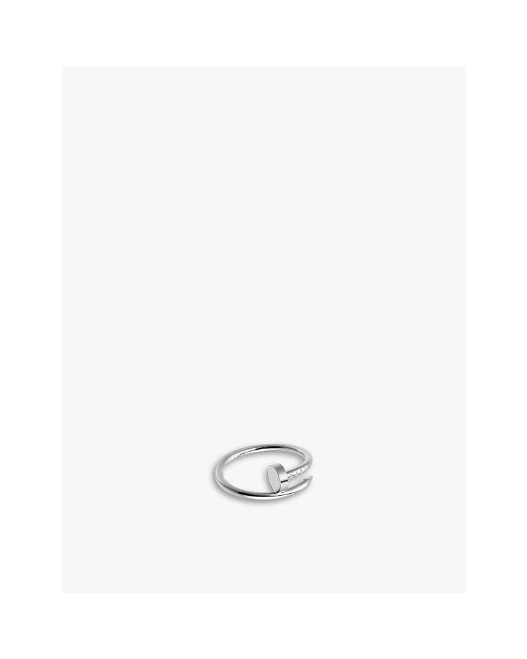 Cartier White Juste Un Clou Small 18Ct- Ring