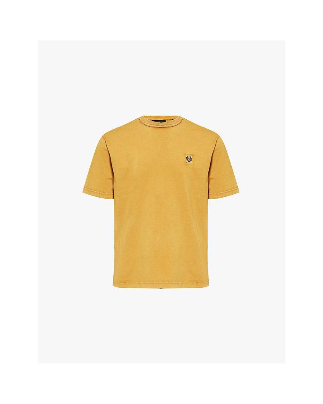 belstaff patch logo t shirt